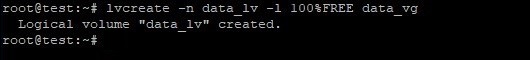 lvcreate